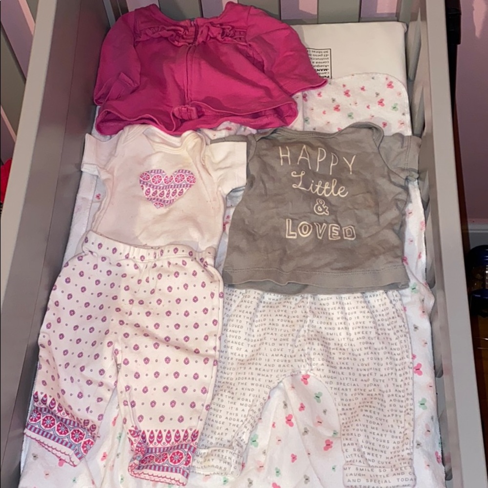 Carter’s Baby Girl Outfits, Size: 3 Months